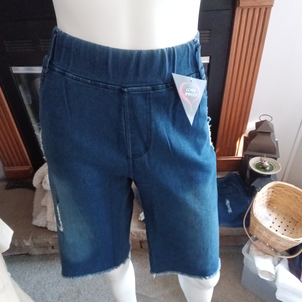 Women's Blue Jean Shorts